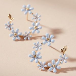 NWT Anthropologie Honolulu Mini Hoop Earrings